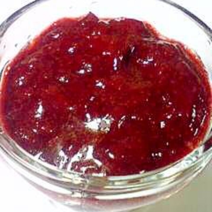 冷凍苺で作る苺ジャム